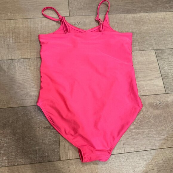 ART CLASS GIRLS HOT PINK ONE PIECE SWIM SUIT XL 14 - Picture 3 of 6